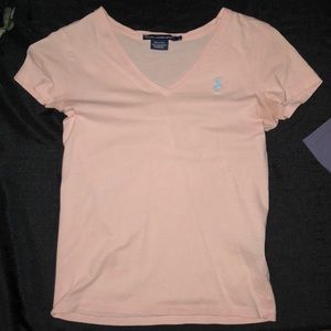 Cute Polo short sleeve v-neck shirt